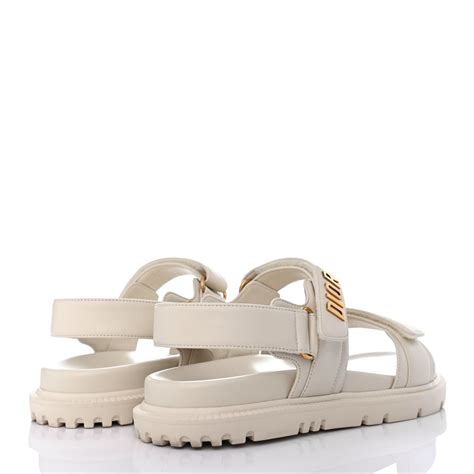 christian dior sandals white